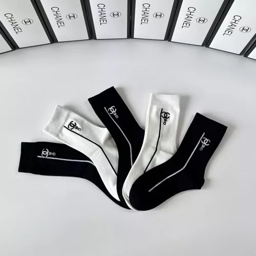 Replica Chanel Socks #1377796 $29.00 USD for Wholesale