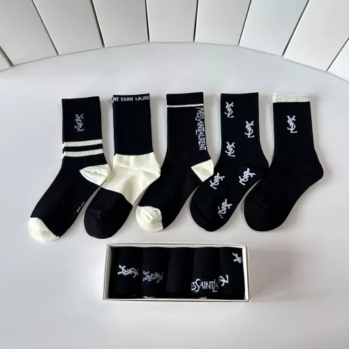 Yves Saint Laurent YSL Socks #1377800 $29.00 USD, Wholesale Replica Yves Saint Laurent YSL Socks