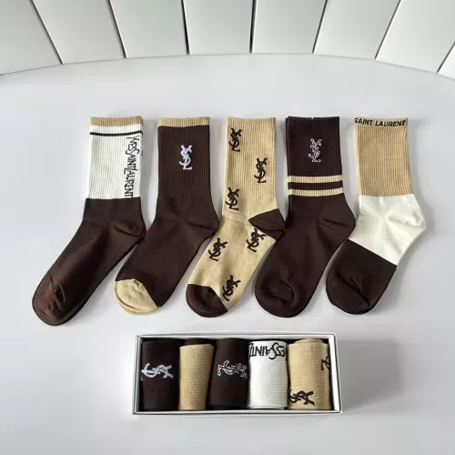 Yves Saint Laurent YSL Socks #1377801 $29.00 USD, Wholesale Replica Yves Saint Laurent YSL Socks