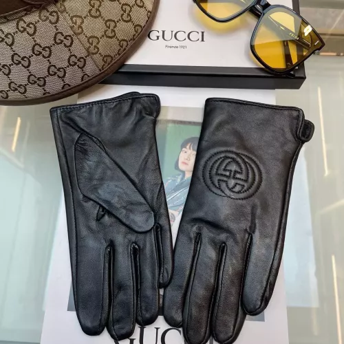 Replica Gucci Gloves For Women #1377819 $40.00 USD for Wholesale