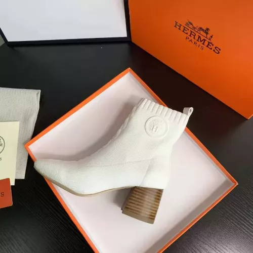 Replica Hermes Boots For Women #1377867 $92.00 USD for Wholesale