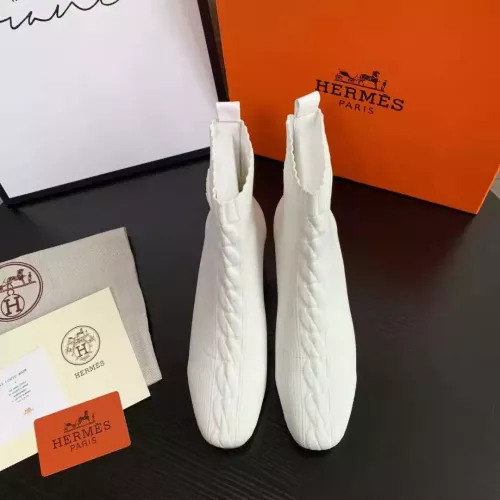 Replica Hermes Boots For Women #1377867 $92.00 USD for Wholesale