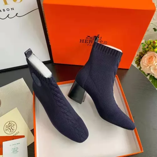 Replica Hermes Boots For Women #1377869 $92.00 USD for Wholesale