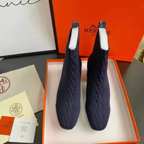 Replica Hermes Boots For Women #1377869 $92.00 USD for Wholesale