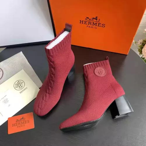 Hermes Boots For Women #1377870 $92.00 USD, Wholesale Replica Hermes Boots