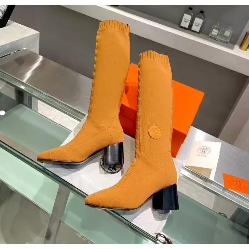 Hermes Boots For Women #1377872 $105.00 USD, Wholesale Replica Hermes Boots