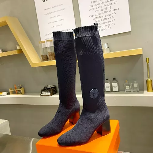 Replica Hermes Boots For Women #1377874 $105.00 USD for Wholesale
