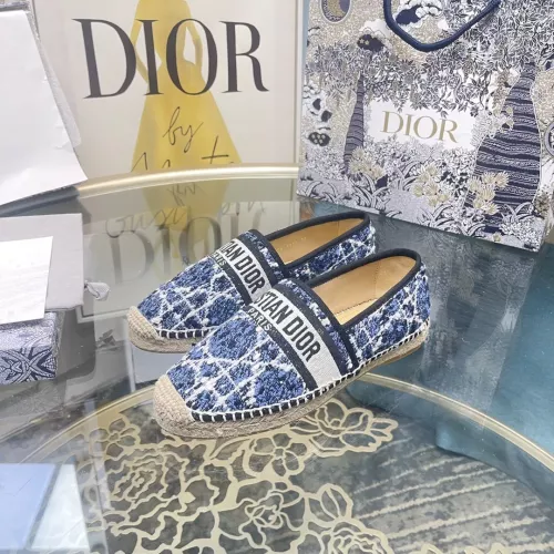Christian Dior Flat Shoes For Women #1377883 $85.00 USD, Wholesale Replica Christian Dior Flat Shoes