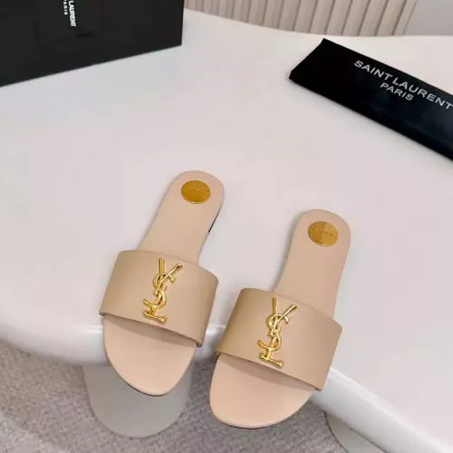 Yves Saint Laurent YSL Slippers For Women #1377893 $82.00 USD, Wholesale Replica Yves Saint Laurent YSL Slippers