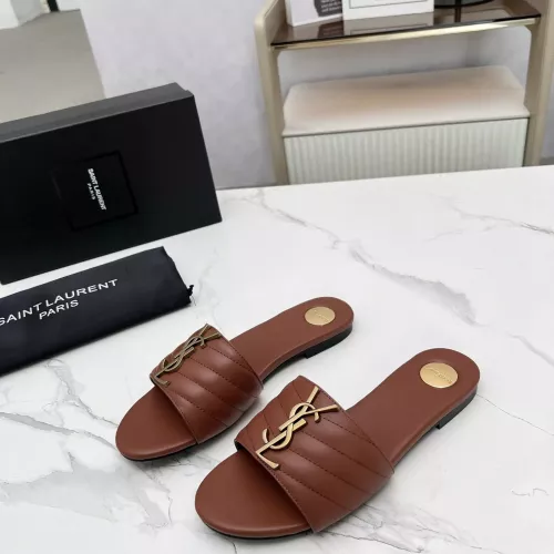 Yves Saint Laurent YSL Slippers For Women #1377899 $85.00 USD, Wholesale Replica Yves Saint Laurent YSL Slippers