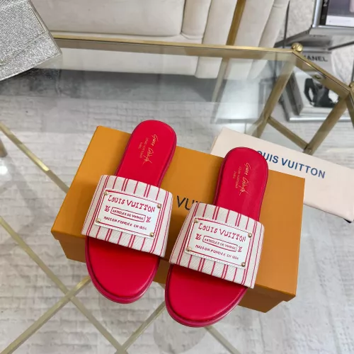 Louis Vuitton Slippers For Women #1377927 $82.00 USD, Wholesale Replica Louis Vuitton Slippers