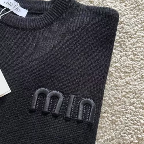 Replica MIU MIU Sweaters Long Sleeved For Unisex #1377957 $88.00 USD for Wholesale