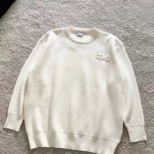 MIU MIU Sweaters Long Sleeved For Unisex #1377958 $88.00 USD, Wholesale Replica MIU MIU Sweaters