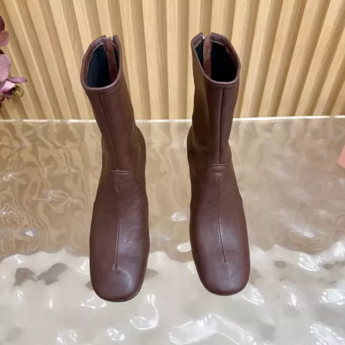 Replica MIU MIU Boots For Women #1377996 $115.00 USD for Wholesale