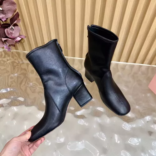 Replica MIU MIU Boots For Women #1377997 $115.00 USD for Wholesale