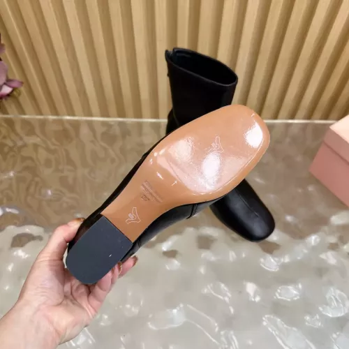 Replica MIU MIU Boots For Women #1377997 $115.00 USD for Wholesale