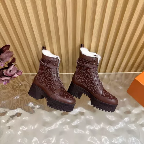 Louis Vuitton Boots For Women #1378001 $140.00 USD, Wholesale Replica Louis Vuitton Boots