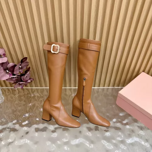 Replica MIU MIU Boots For Women #1378003 $132.00 USD for Wholesale