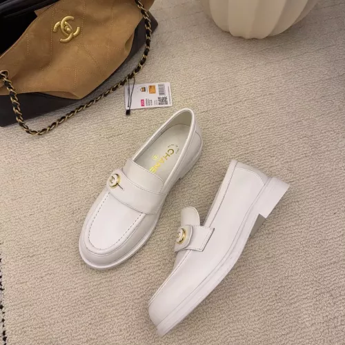 Replica Chanel Leather Shoes For Women #1378011 $112.00 USD for Wholesale