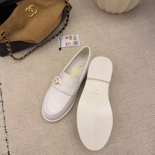 Replica Chanel Leather Shoes For Women #1378011 $112.00 USD for Wholesale