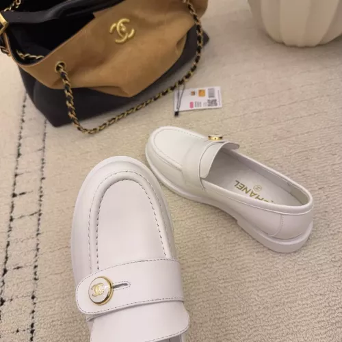 Replica Chanel Leather Shoes For Women #1378011 $112.00 USD for Wholesale