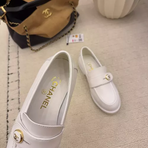Replica Chanel Leather Shoes For Women #1378011 $112.00 USD for Wholesale
