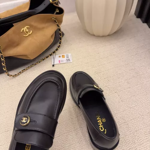 Replica Chanel Leather Shoes For Women #1378016 $112.00 USD for Wholesale