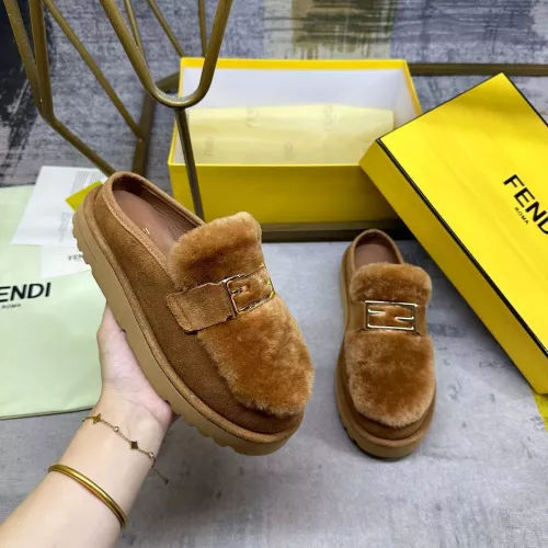 Fendi Slippers For Men #1378046 $98.00 USD, Wholesale Replica Fendi Slippers