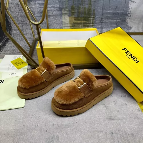 Replica Fendi Slippers For Men #1378046 $98.00 USD for Wholesale