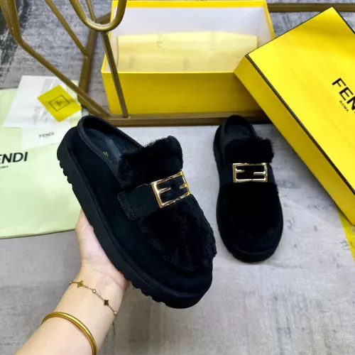 Fendi Slippers For Women #1378049 $98.00 USD, Wholesale Replica Fendi Slippers