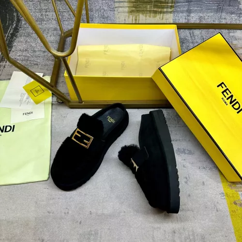 Replica Fendi Slippers For Women #1378049 $98.00 USD for Wholesale