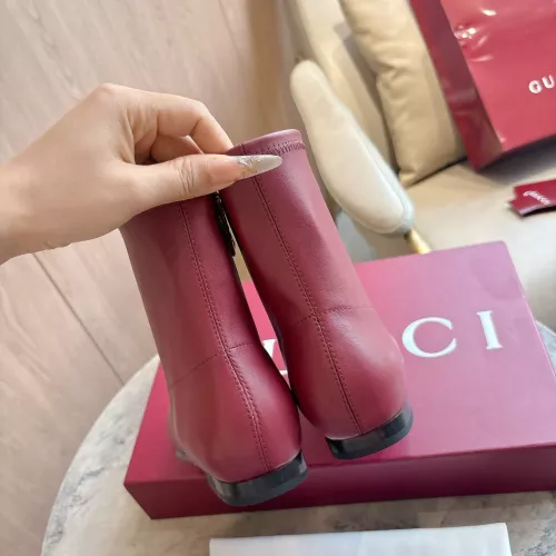 Replica Gucci Boots For Women #1378064 $135.00 USD for Wholesale
