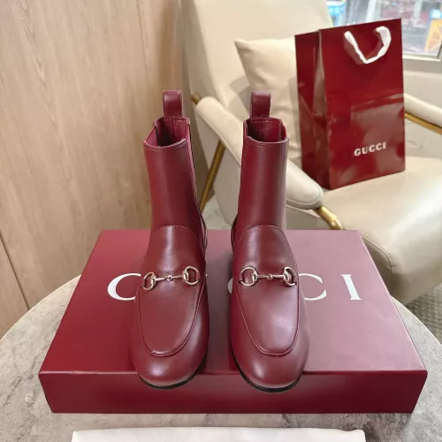 Replica Gucci Boots For Women #1378072 $132.00 USD for Wholesale