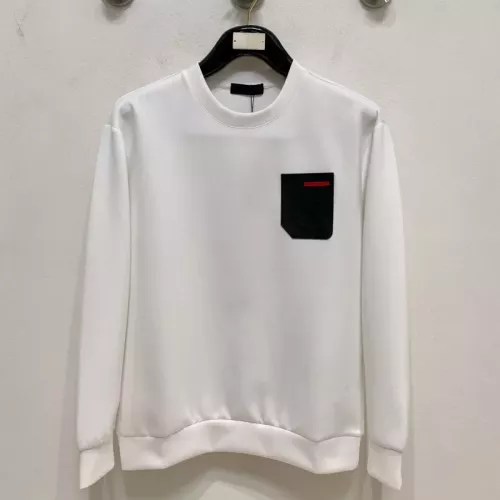 Prada Hoodies Long Sleeved For Unisex #1378143 $80.00 USD, Wholesale Replica Prada Hoodies