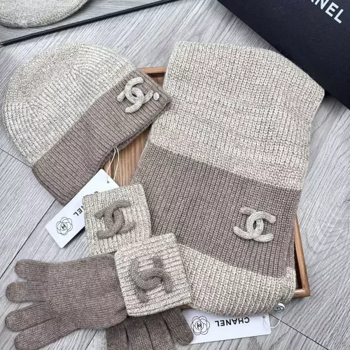 Chanel Hat and Scarf and Glove Set #1378219 $72.00 USD, Wholesale Replica Chanel Hat and Scarf and Glove Set