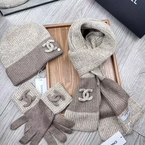 Replica Chanel Hat and Scarf and Glove Set #1378219 $72.00 USD for Wholesale
