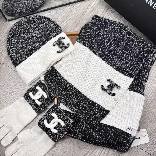Replica Chanel Hat and Scarf and Glove Set #1378220 $72.00 USD for Wholesale