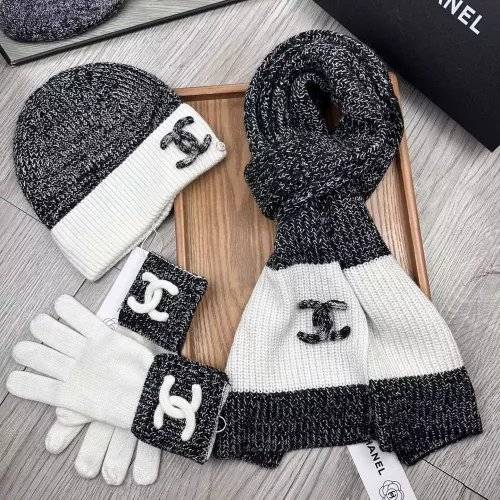 Replica Chanel Hat and Scarf and Glove Set #1378220 $72.00 USD for Wholesale