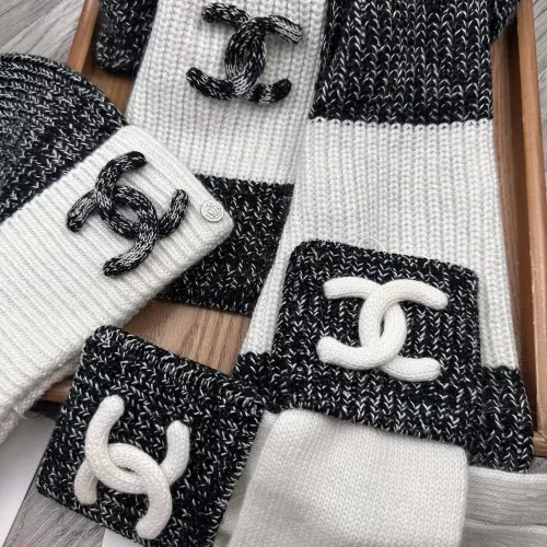 Replica Chanel Hat and Scarf and Glove Set #1378220 $72.00 USD for Wholesale