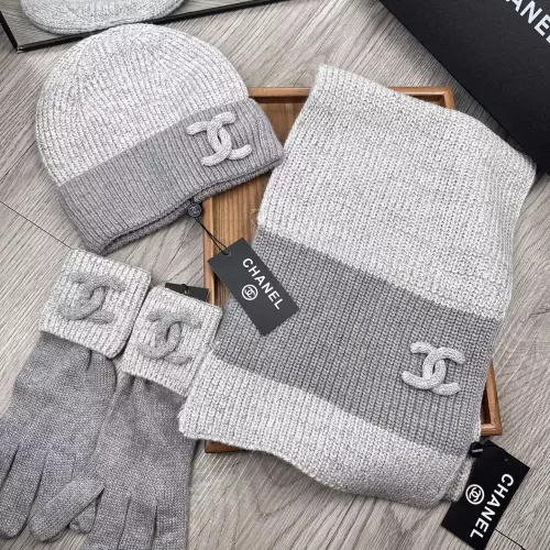 Chanel Hat and Scarf and Glove Set #1378222 $72.00 USD, Wholesale Replica Chanel Hat and Scarf and Glove Set