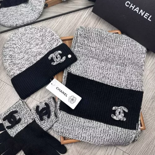 Chanel Hat and Scarf and Glove Set #1378223 $72.00 USD, Wholesale Replica Chanel Hat and Scarf and Glove Set