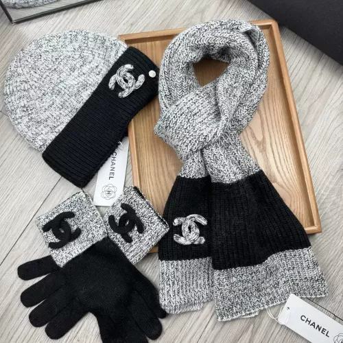 Replica Chanel Hat and Scarf and Glove Set #1378223 $72.00 USD for Wholesale