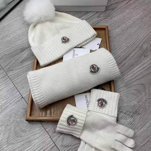 Replica Moncler Hat and Scarf and Glove Set #1378224 $76.00 USD for Wholesale