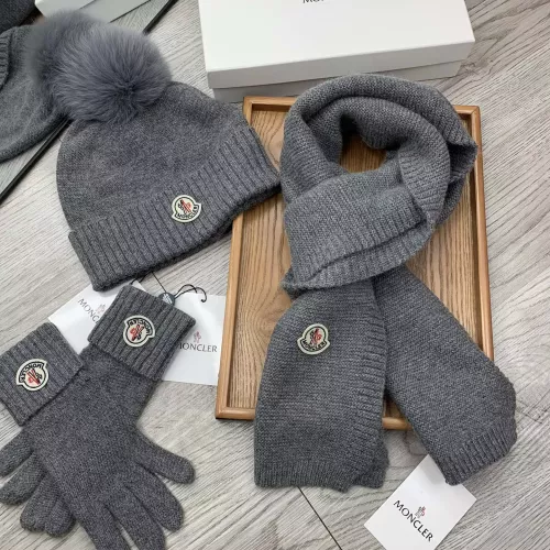Replica Moncler Hat and Scarf and Glove Set #1378228 $76.00 USD for Wholesale