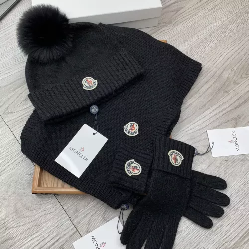 Replica Moncler Hat and Scarf and Glove Set #1378229 $76.00 USD for Wholesale
