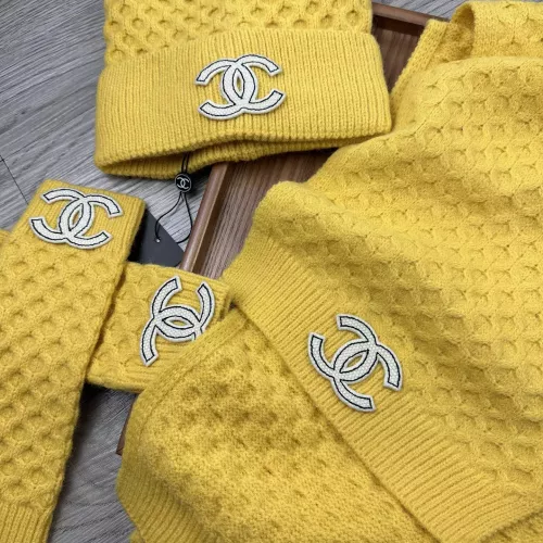 Replica Chanel Hat and Scarf and Glove Set #1378235 $52.00 USD for Wholesale