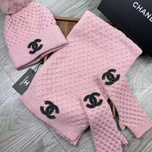 Chanel Hat and Scarf and Glove Set #1378236 $52.00 USD, Wholesale Replica Chanel Hat and Scarf and Glove Set