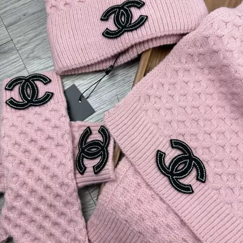 Replica Chanel Hat and Scarf and Glove Set #1378236 $52.00 USD for Wholesale