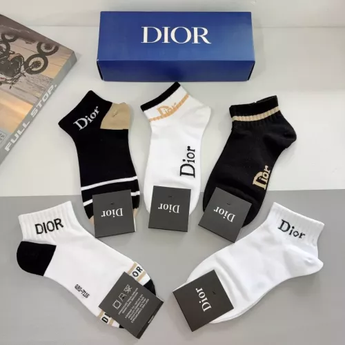 Replica Christian Dior Socks #1378289 $27.00 USD for Wholesale