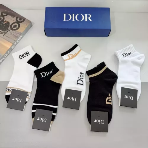 Replica Christian Dior Socks #1378289 $27.00 USD for Wholesale